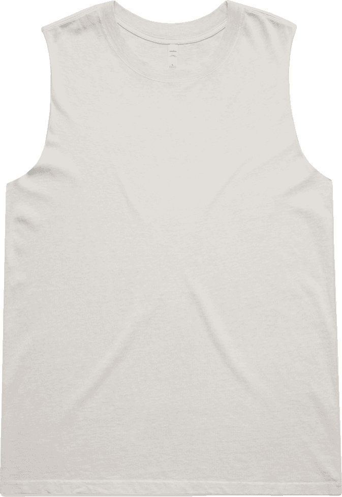 Wo's Heavy Faded Tank in Faded Bone