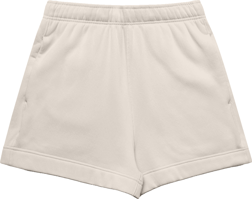 Wo's Relax Track Shorts in Bone